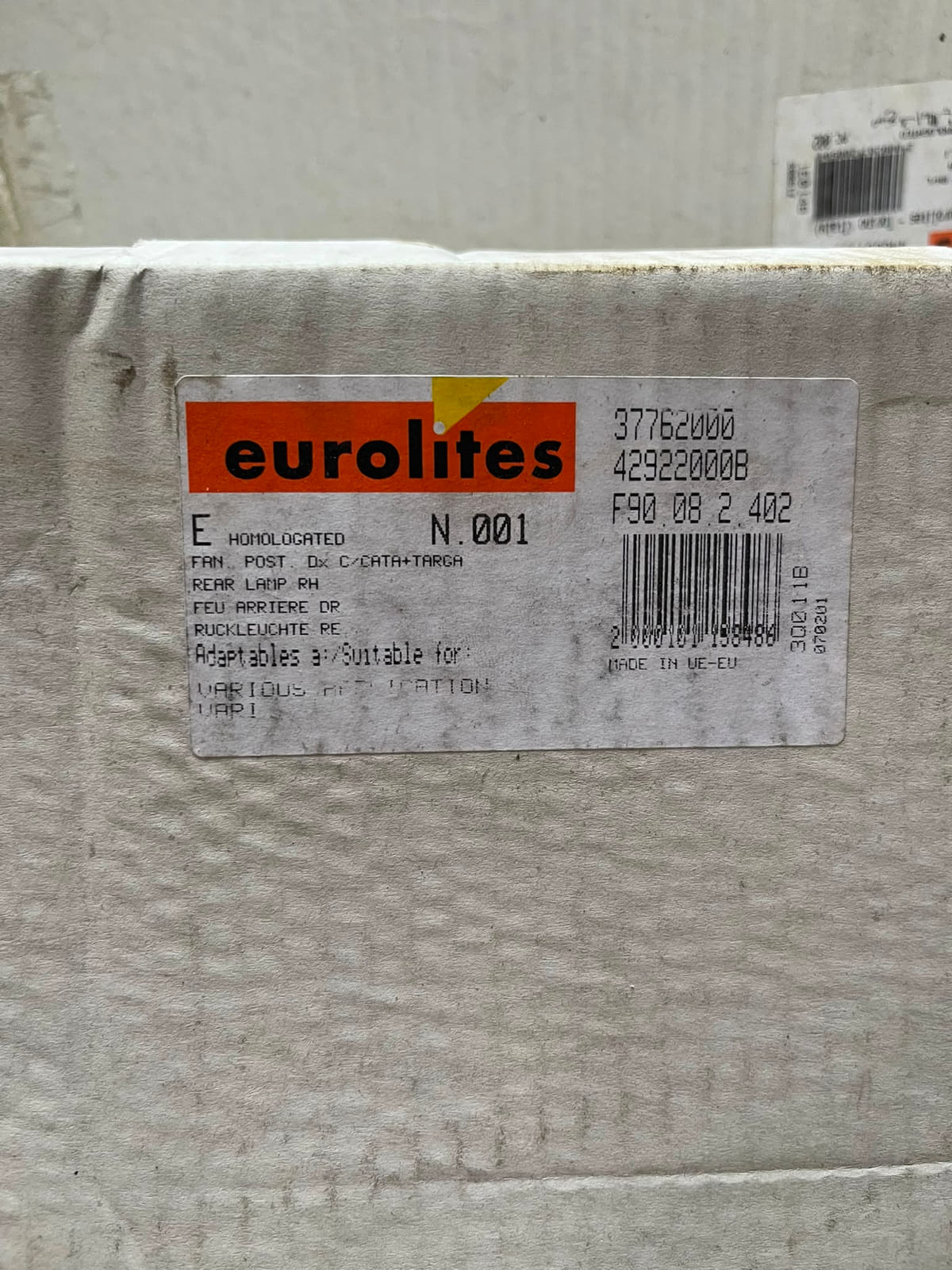 Suuri erä uusia kuorma-autojen takavaloja ja valaisimia – DEPO, Valeo, Vignal, Cobo ym. (satoja osia)