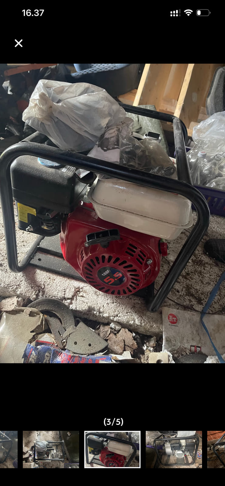 Powermann bensiinikäyttöinen vesipumppu